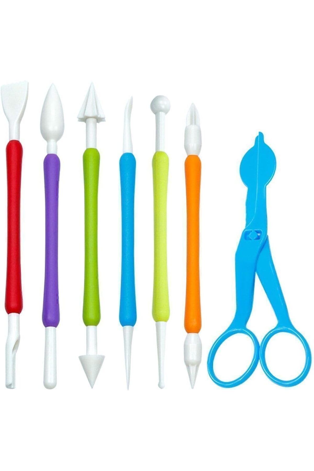 mazıdağı mazzıdağ Harpia 7 Parça Pasta Şekillendirme Seti Karışık Renkli new store 1133631