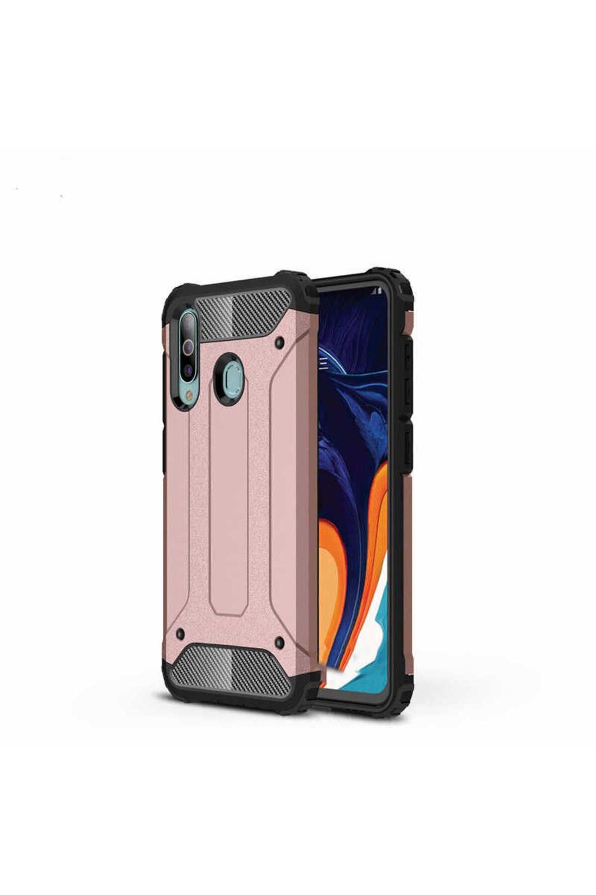halkhouse Galaxy A20S Kılıf Zırh Tank Sert Korumalı Silikon Crash Silikon Kapak