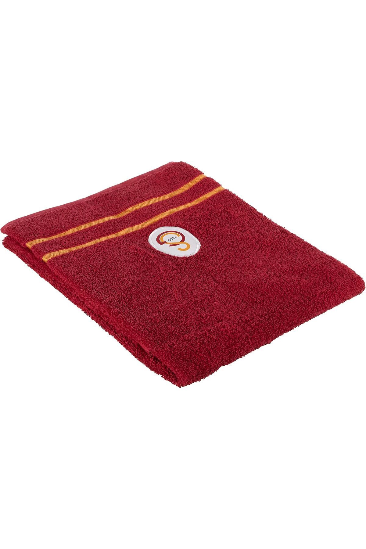 mazıdağı mazzıdağ Galatasaray Lisanslı Arma Baskılı%100 Pamuk Yüz Havlusu, Kırmızı, 50x90 cm new sto