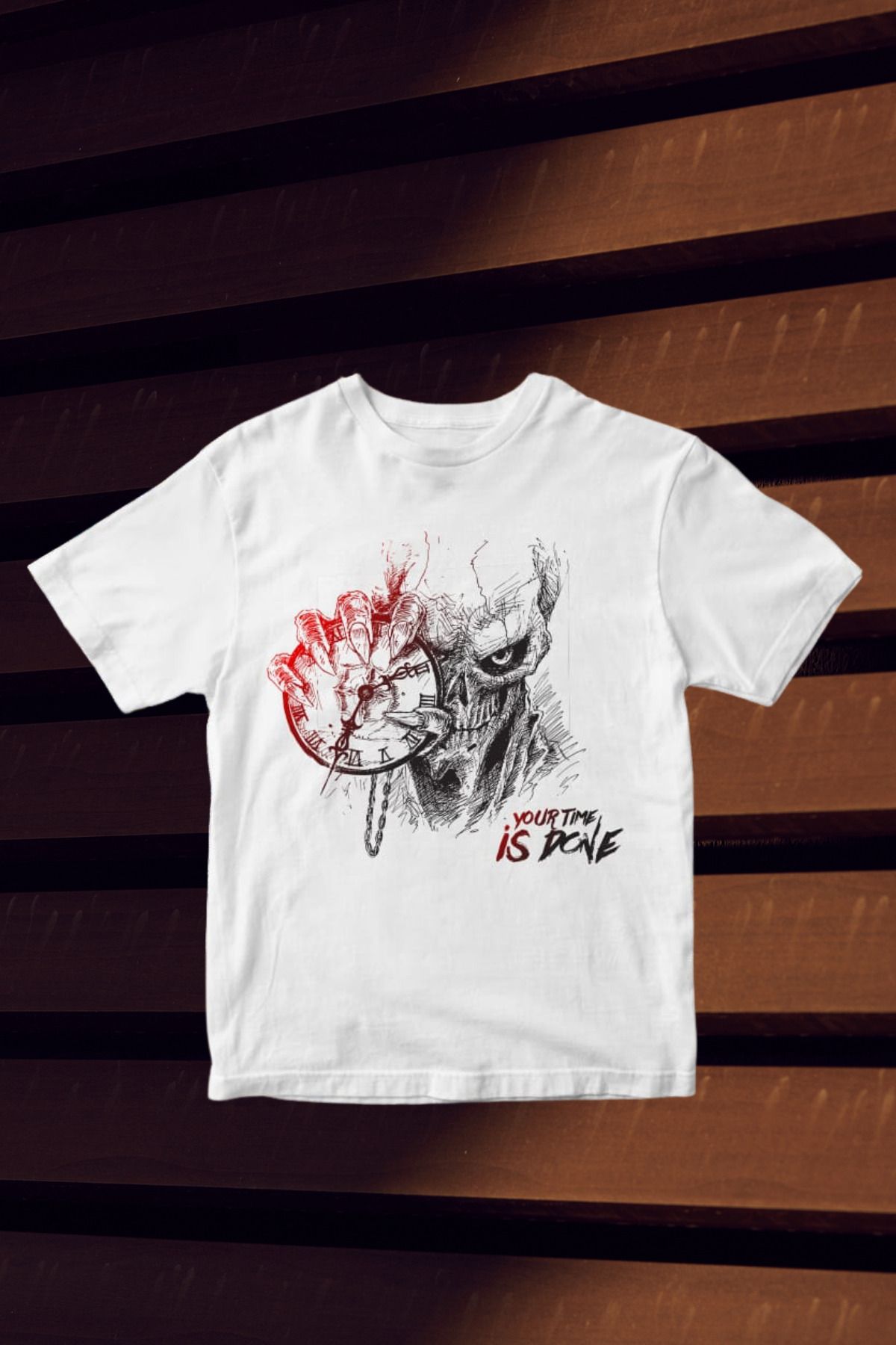 Wish BF Your time is pove Baskılı Oversize T-shirt