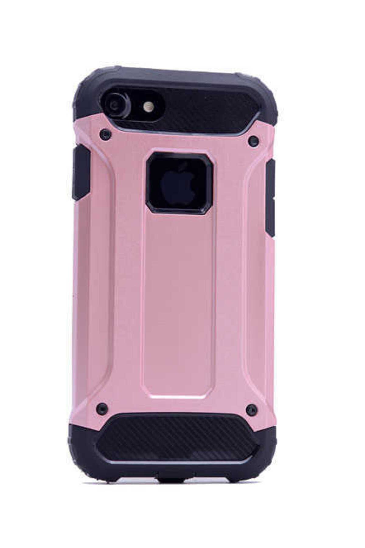 halkhouse Apple iPhone 6 Kılıf Zırh Tank Sert Korumalı Silikon Crash Silikon Kapak