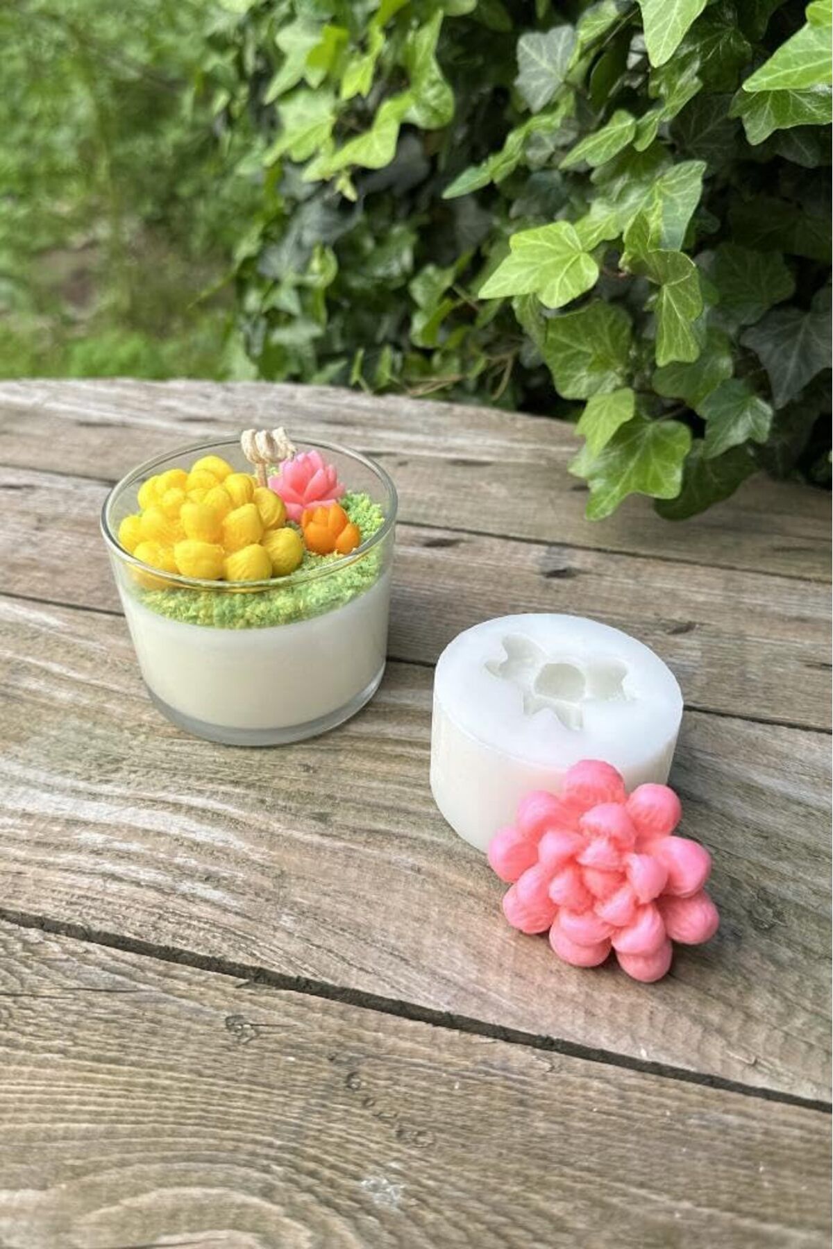 mazıdağı mazzıdağ Concept Obtusa Sukulent Mum Kalıbı (Silikon) new store 1133631