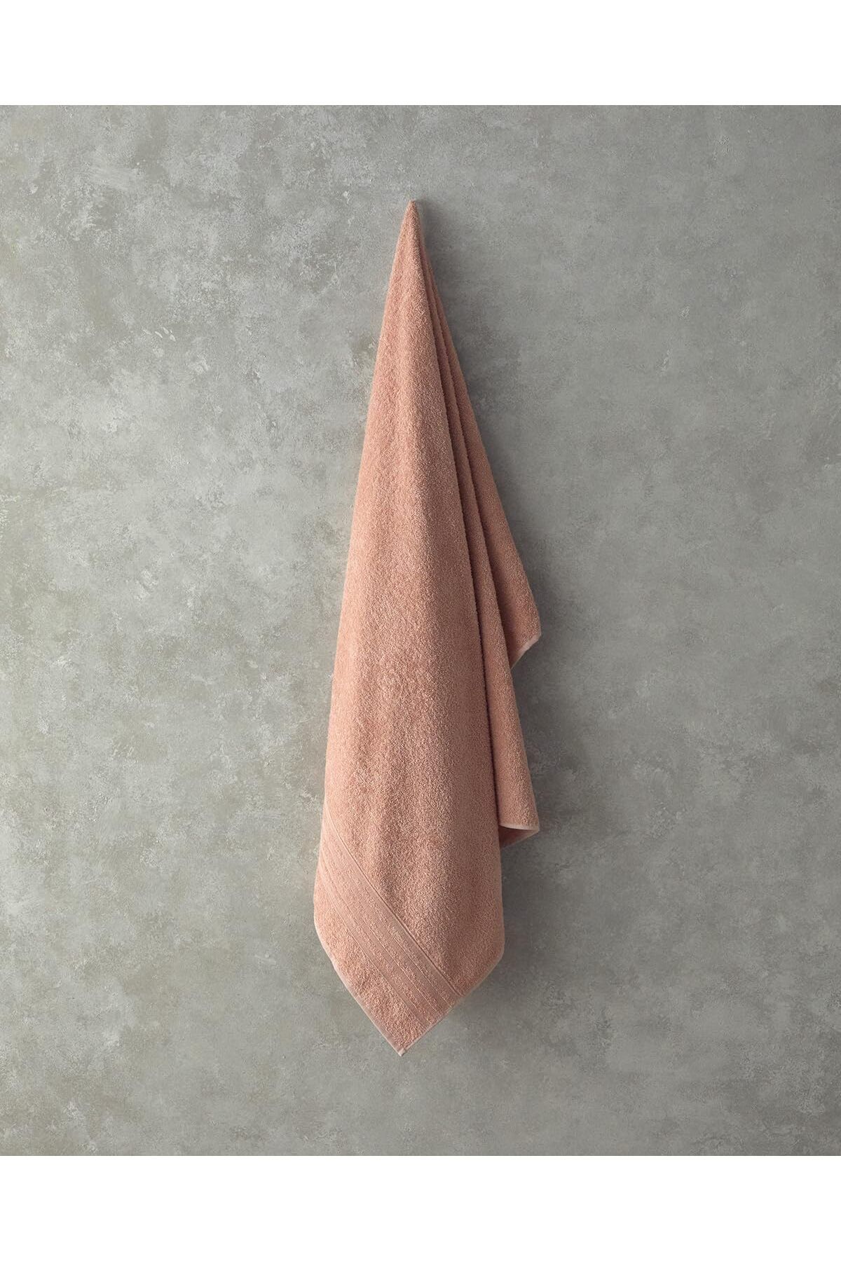 mazıdağı mazzıdağ Home Pure Basic Pamuk Banyo Havlusu 100x150 cm Açık Pembe new store 1133631