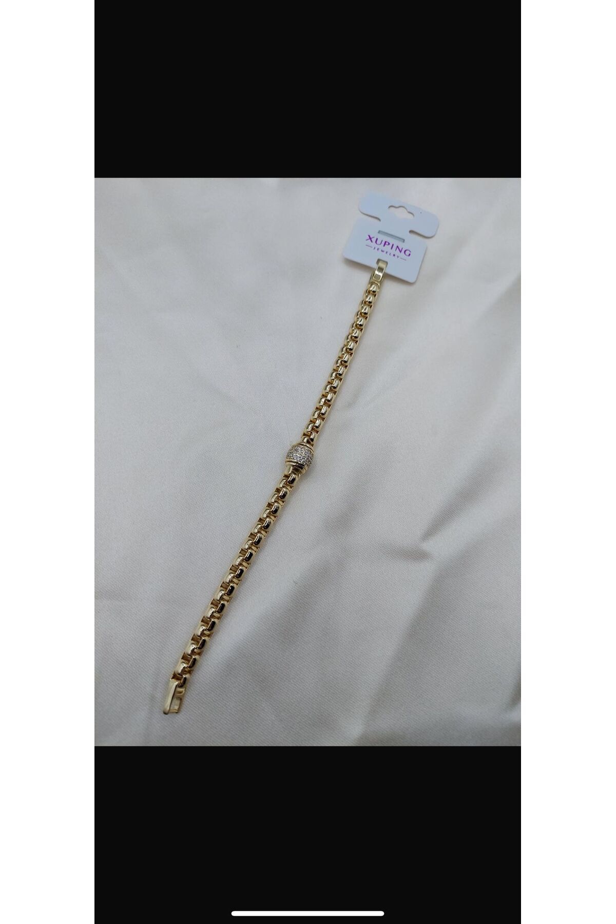 SELISYAJEWELRY 14k Altın Kaplama Taşlı Bileklik