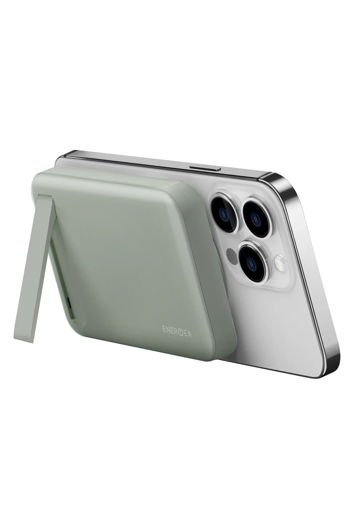 Energea MagPac Mini 10.000 mAh 20W Type-C Çıkışlı 15W Stant Özellikli Magsafe Powerbank