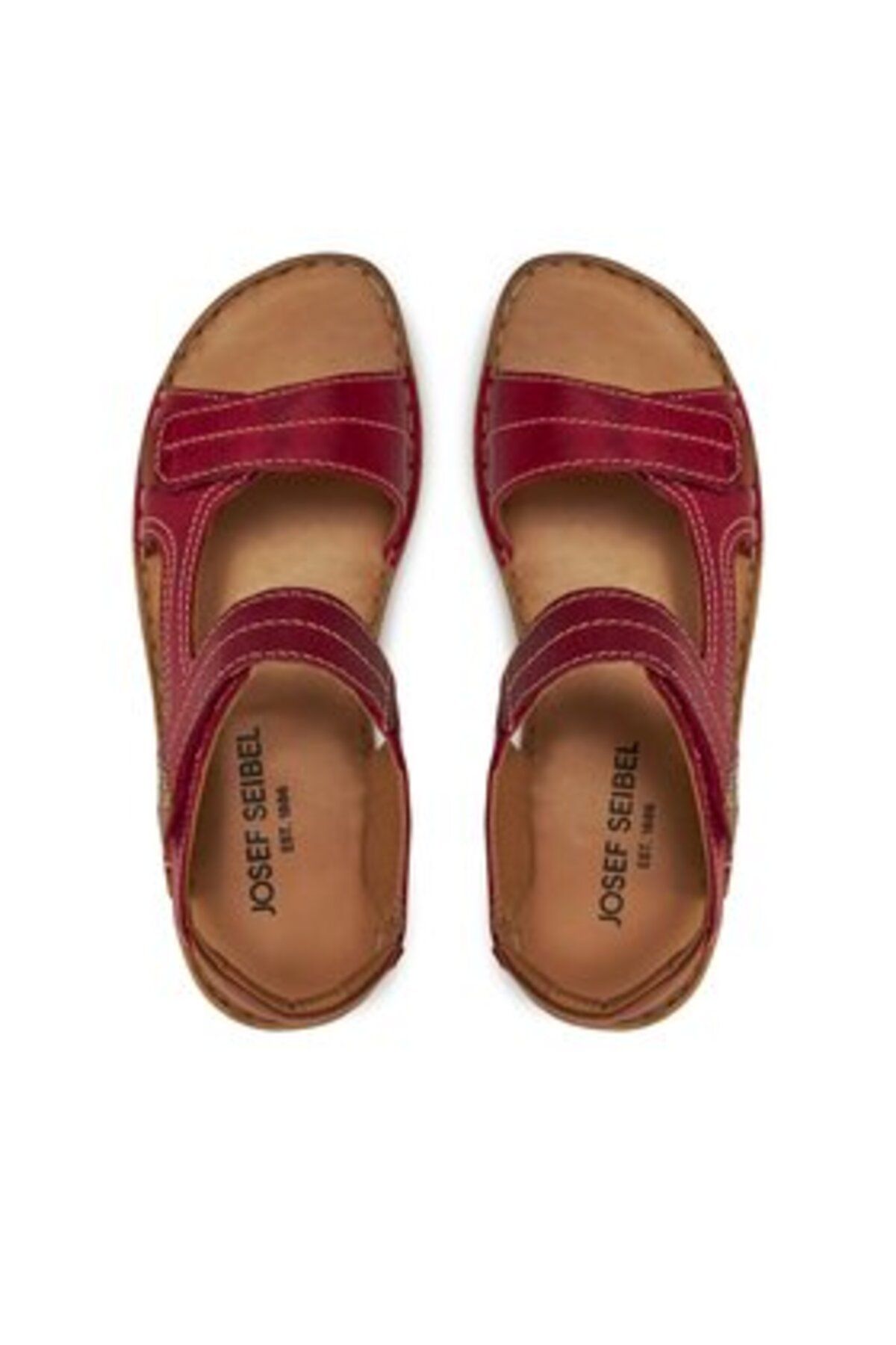 Josef Seibel-Women's Sandals red JOSEF SEIBEL-79556 932 HIBISCUS-KOMBI 451 2