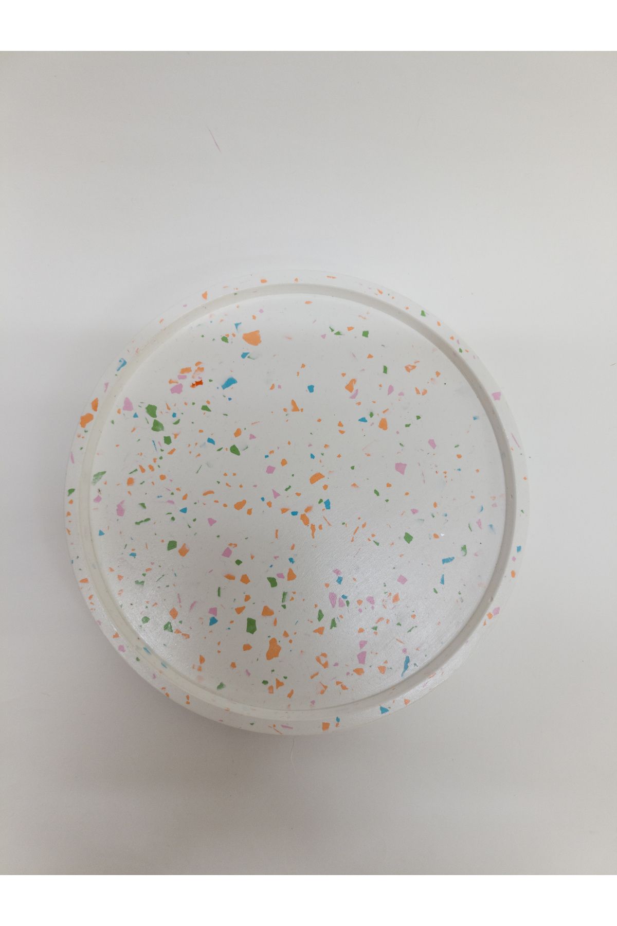 ABAD.HANDMADE TERRAZZO DEKORATİF BETON TEPSİ