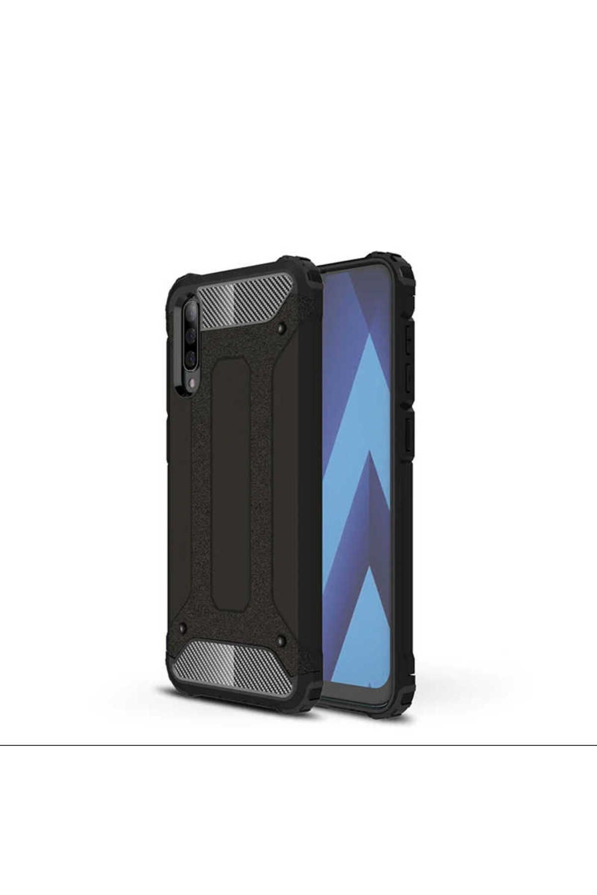 halkhouse Xiaomi Mi 9 Kılıf Zırh Tank Sert Korumalı Silikon Crash Silikon Kapak