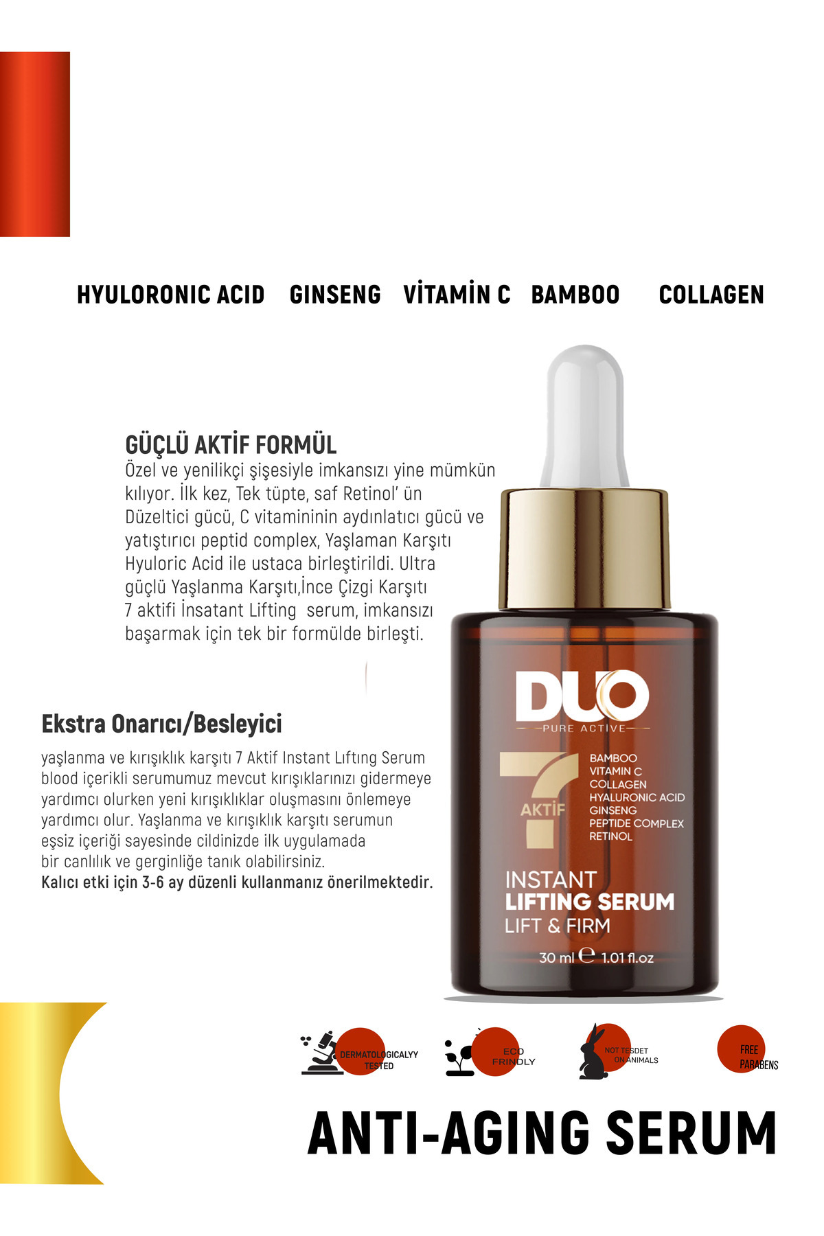 سرم پوست   duo pure active | 3405 اورجینال - تصویر 3