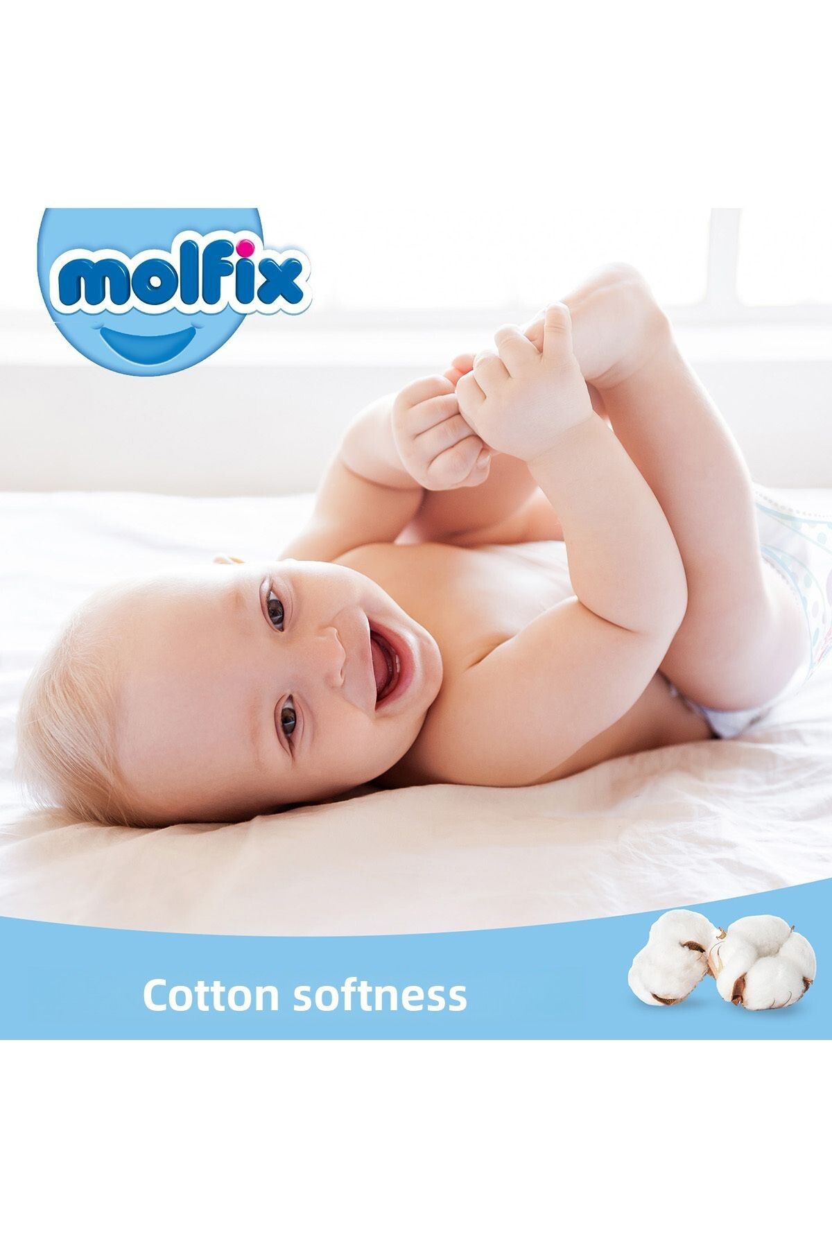 Molfix-Baby Diapers Size 3 Midi Economic Package 90 Pieces 6
