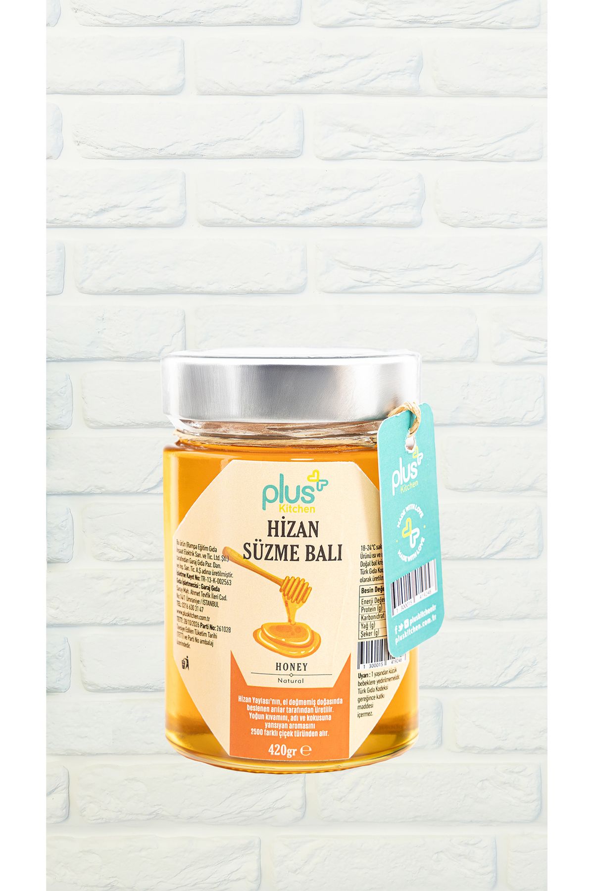 Plus Kitchen Süzme Hizan Balı 420 gr