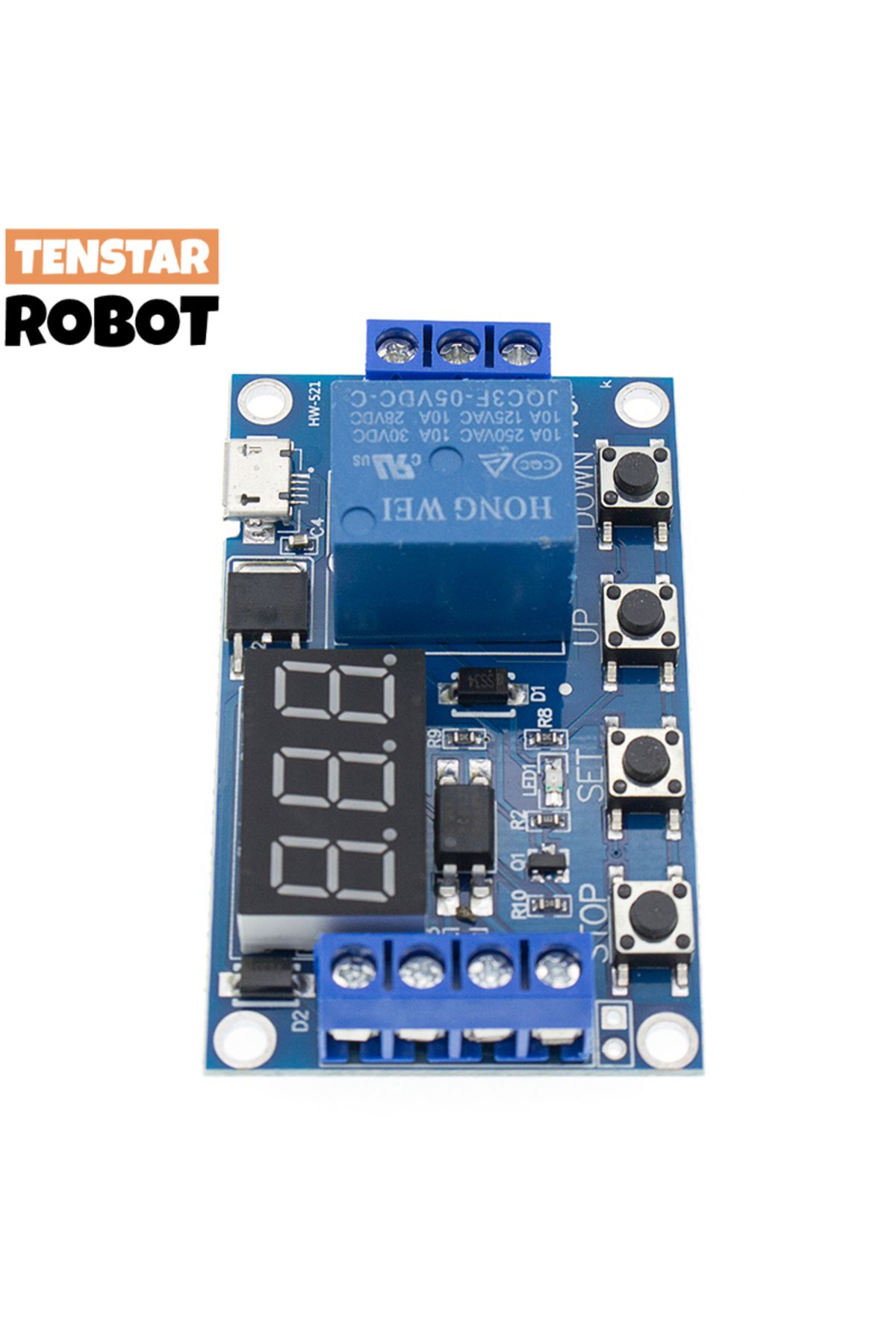 Choice-6-30V Relay Module Switch Trigger Time Delay Circuit Timer Cycle Adjustable 828 Promotion 6