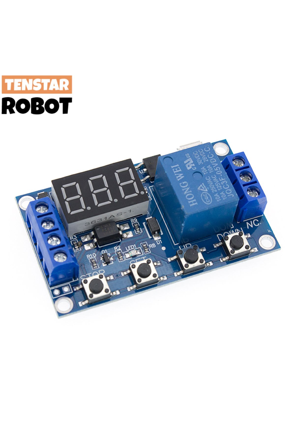 Choice-6-30V Relay Module Switch Trigger Time Delay Circuit Timer Cycle Adjustable 828 Promotion 4