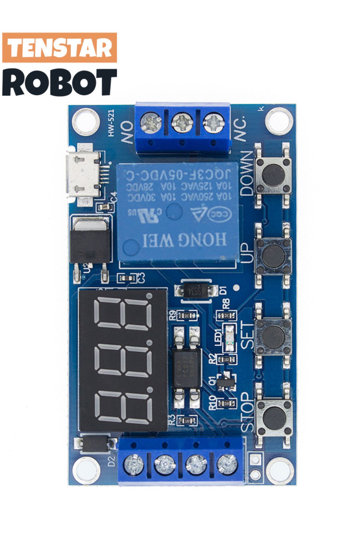 Choice-6-30V Relay Module Switch Trigger Time Delay Circuit Timer Cycle Adjustable 828 Promotion 8