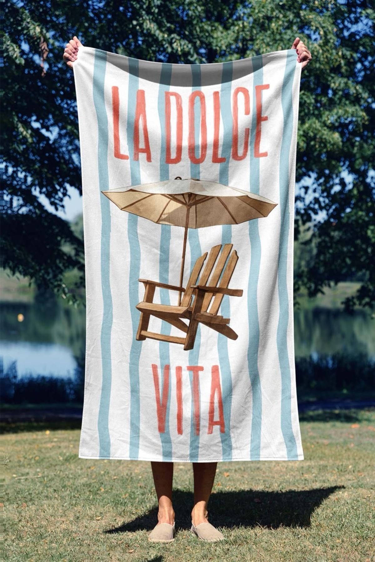 Pilloveland Deniz Ve Plaj Havlusu - 70 X 140 Cm - La Dolce Vita