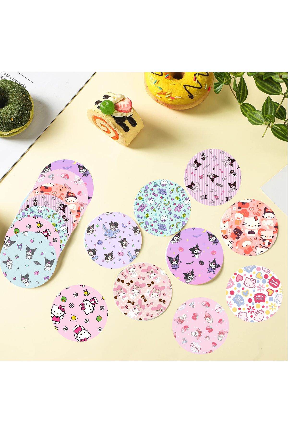 StickIT Freestyle Libre Sensör Koruyucu Bant Kitty Collection Serisi 10'lu Paket