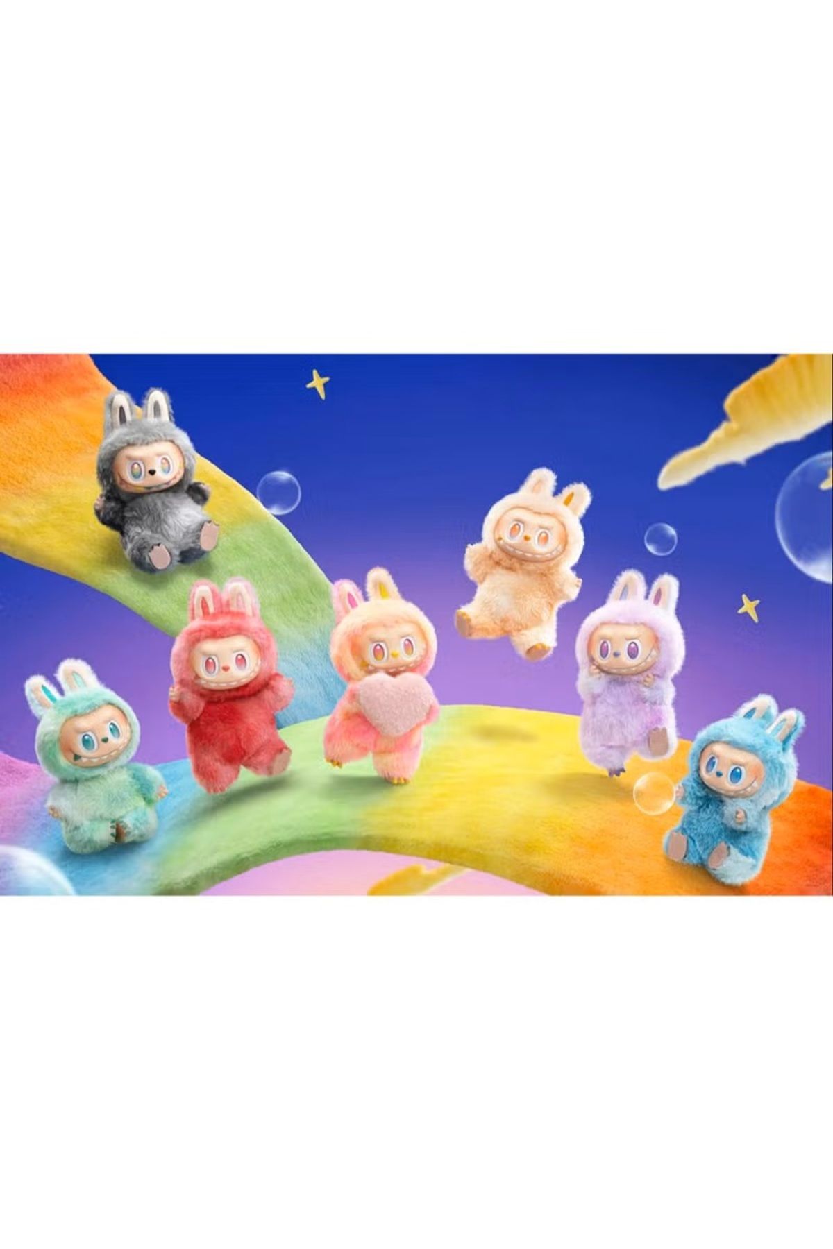 Pop Mart-2 Pieces of Doll Labubu Big Into Energy Version Blind Box Randomly Assorted 2