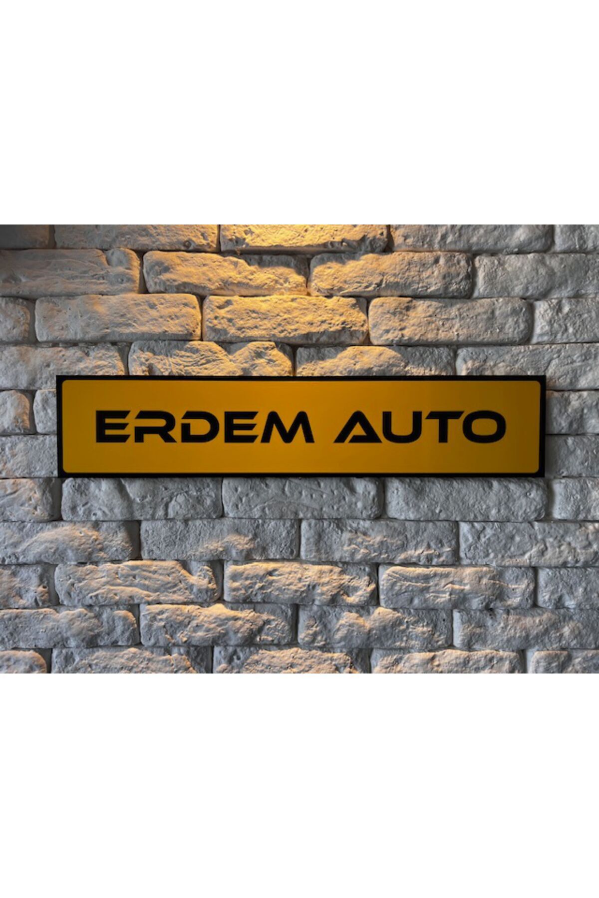tabellam Galeri Plaka - Auto Plaka - Pleksi Isme Özel Plaka (1 ADET)