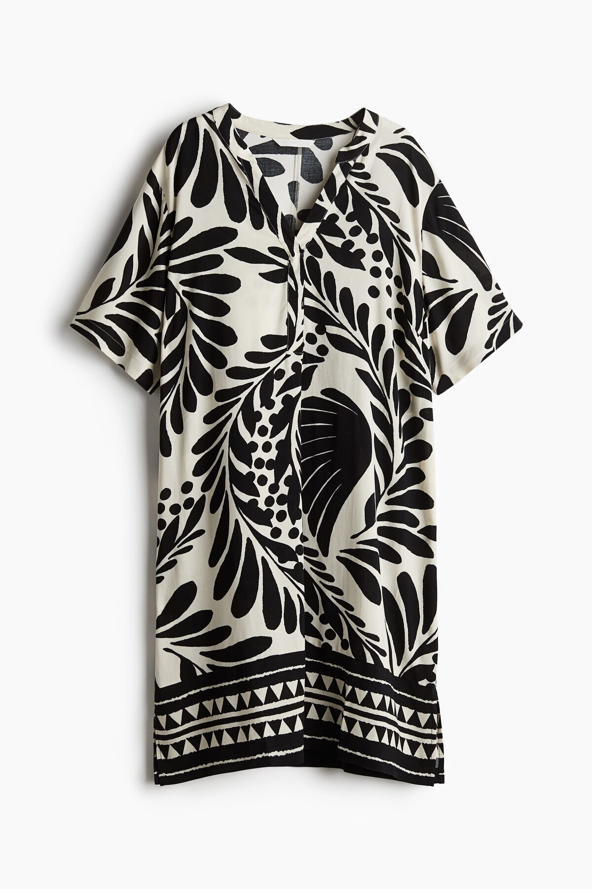 پیراهن تونیک ویسکوز H&M