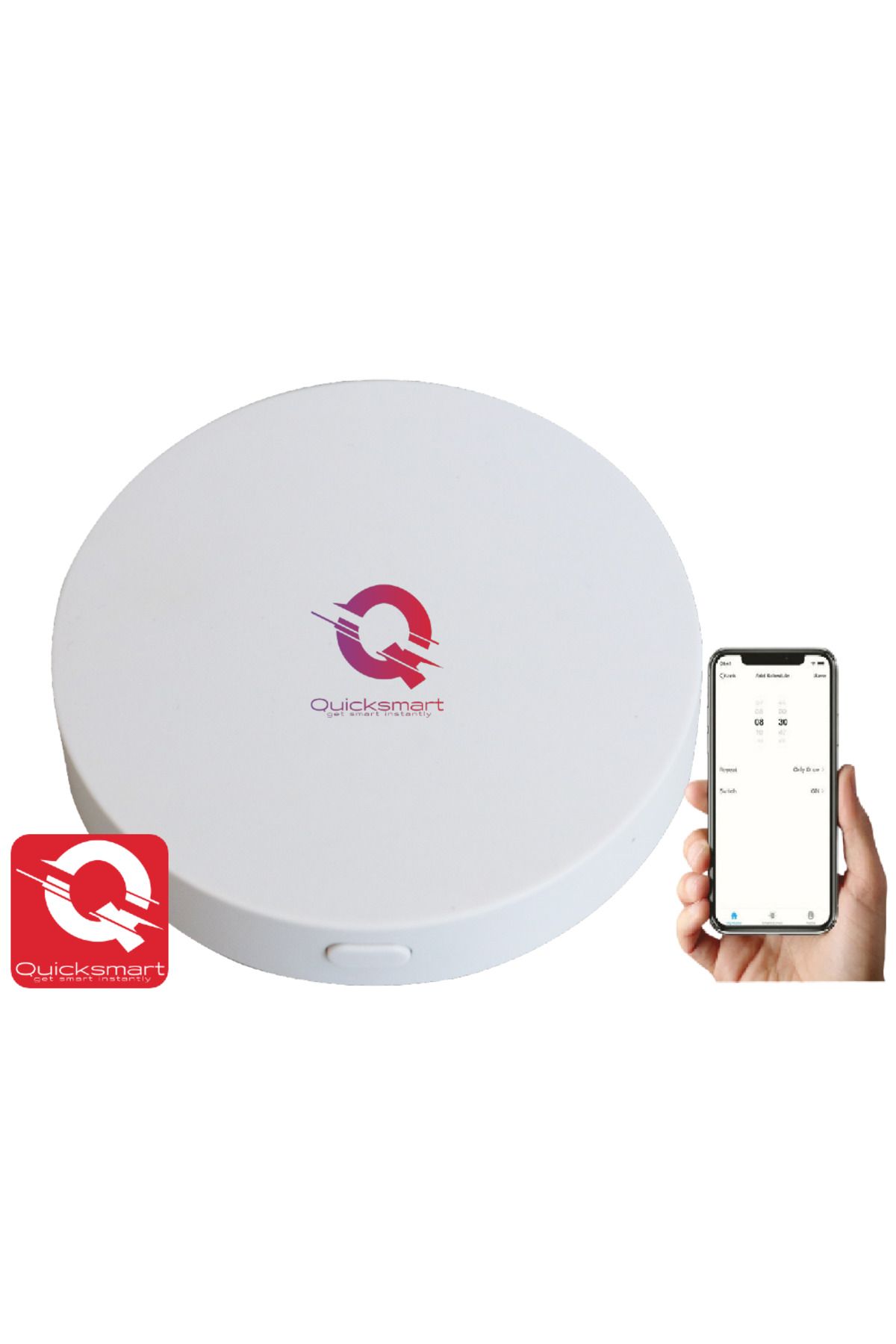 Quicksmart-Kit Automatizare Pardoseala Wireless Q20, Controller 2x 8 zone, 4x termostat Q30, Gateway Hub, Contr 6