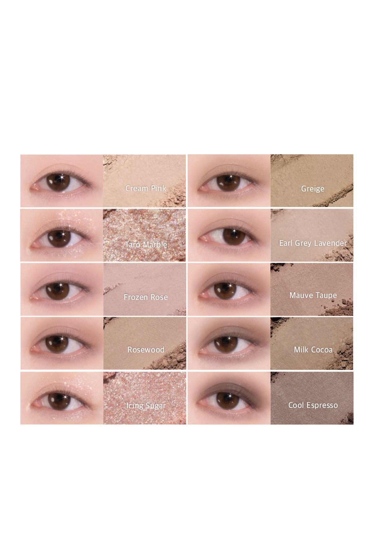 lilybyred-Mood Keyboard / 10 Eyeshadow 02 Ash Mauve 4