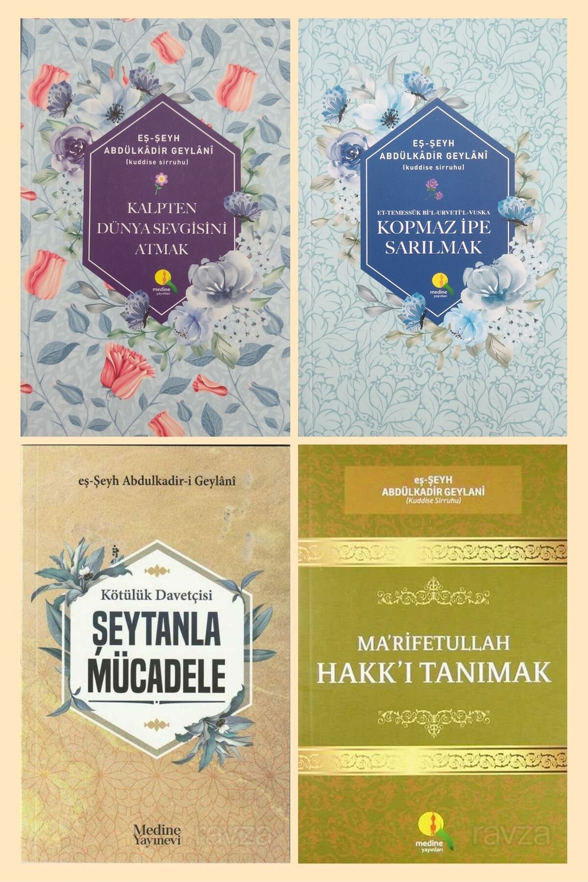 Ravza Yayınları Hakki Tanimak Tevbe Seytanla Mücadele Kopmaz Ipe Sarilmak Kalpten Dünya Sevgisini Atmak 5li Set