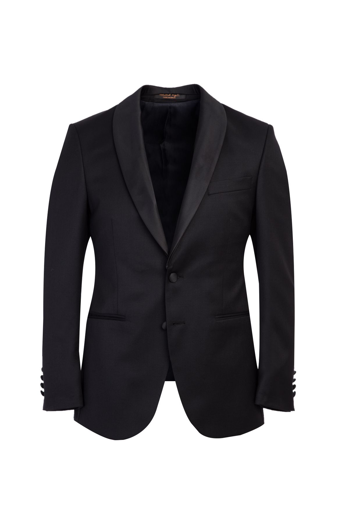 Abdullah Kiğılı-Slim Fit Slim Fit Shawl Collar Tuxedo / Groom Suit 2