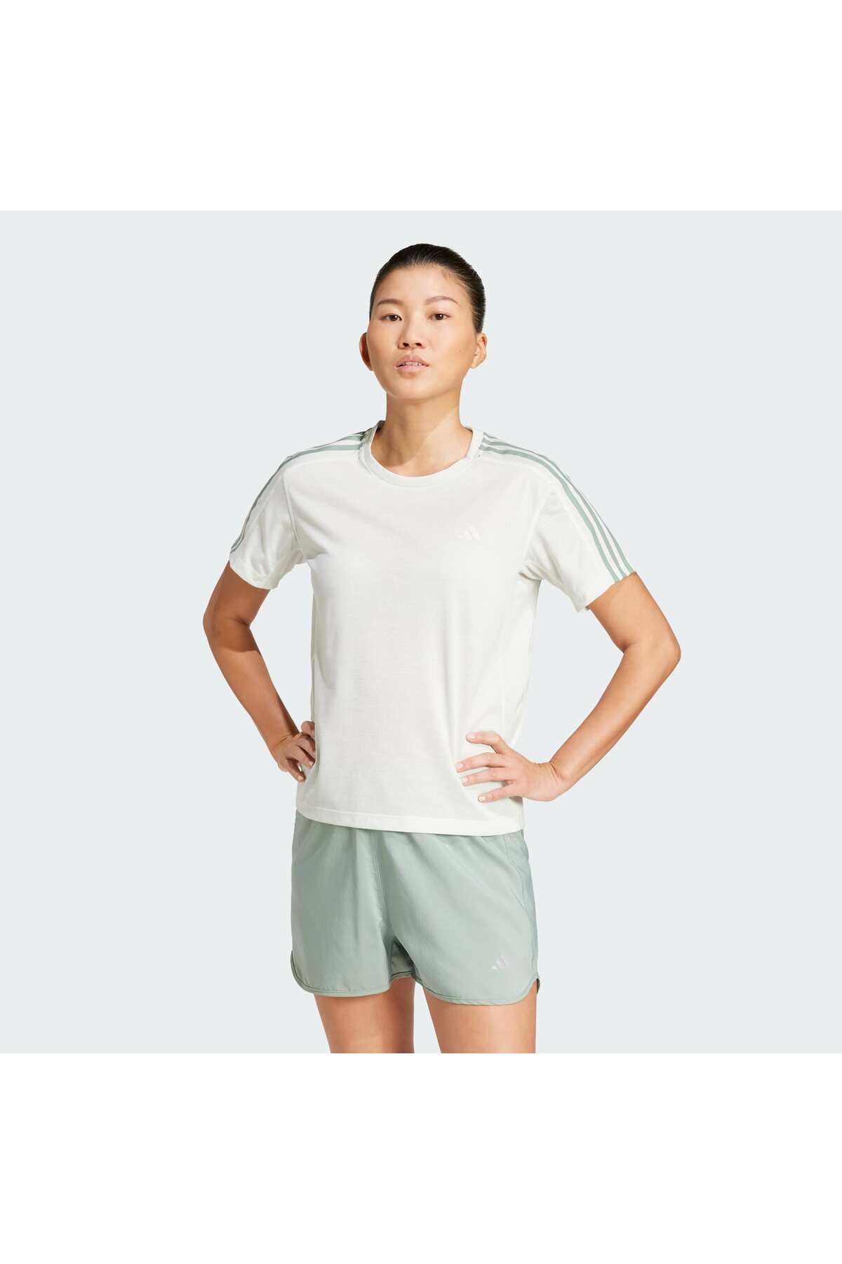 Own the Run 3-Stripes Tişört