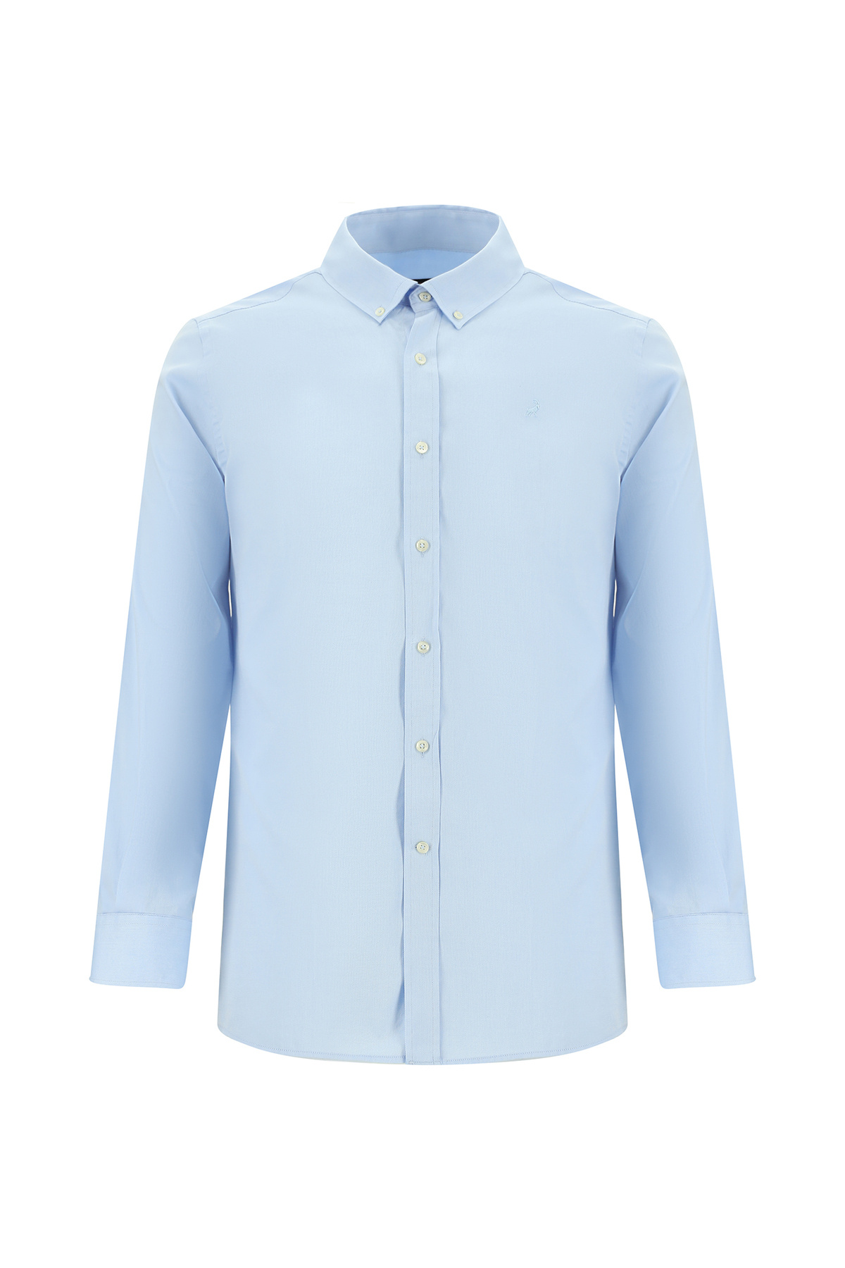 کیگیلی پیراهن نخی طرح‌دار آستین بلند معمولی