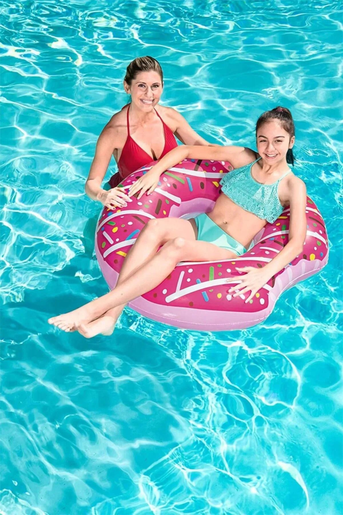 BESTWAY-Donut Simit - Inflatable Donut Simit -Sea Inflatable Donut Simit-Sea Simit Donut-Inflatable Simit Donut 107 Cm. 1