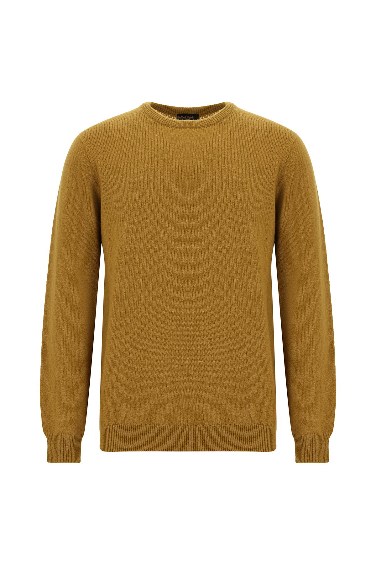 عبدالله کیگیلی ژاکت بافتنی پشمی طرح‌دار یقه گرد معمولی