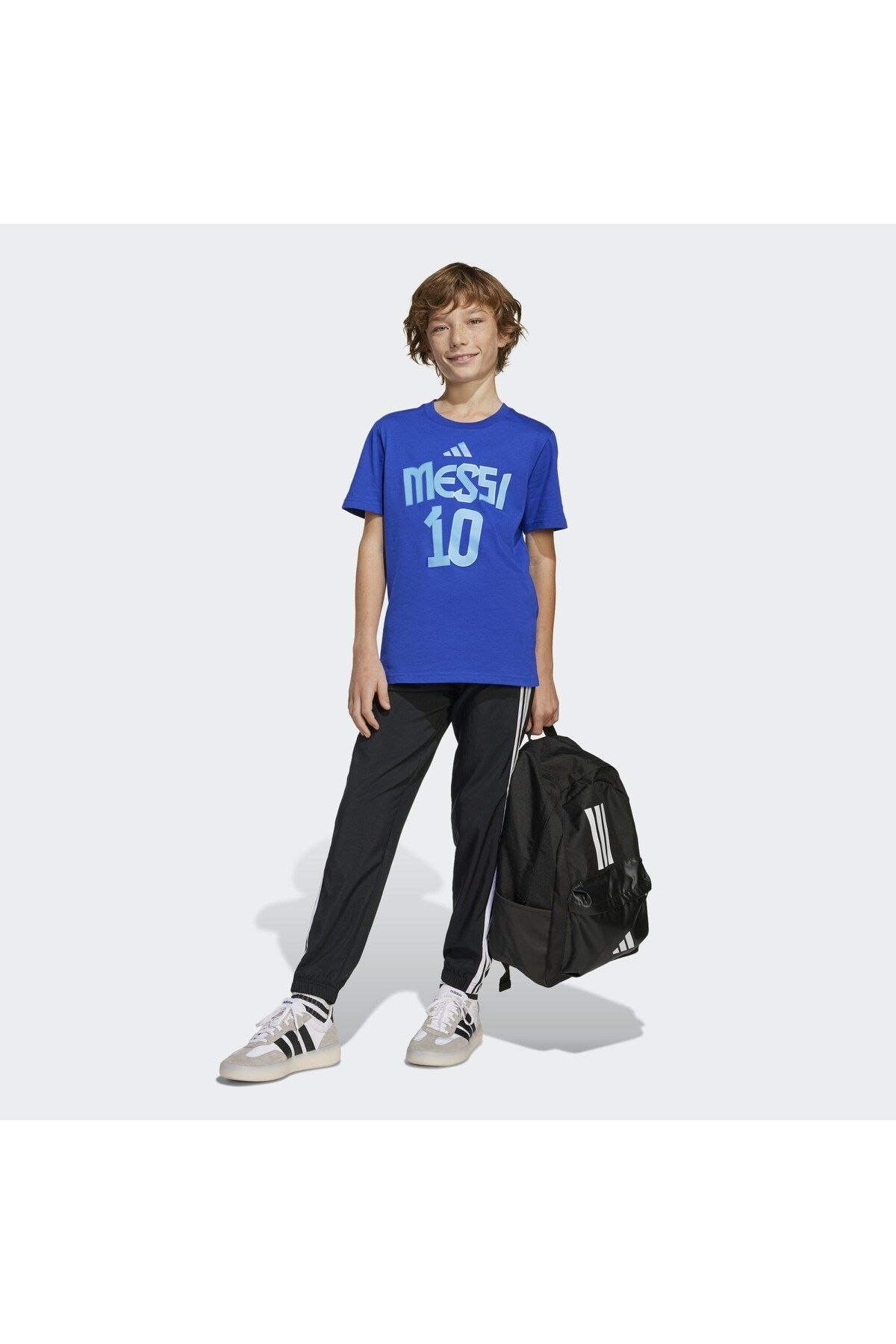 Messi Name and Number Graphic Tee Kids - 5