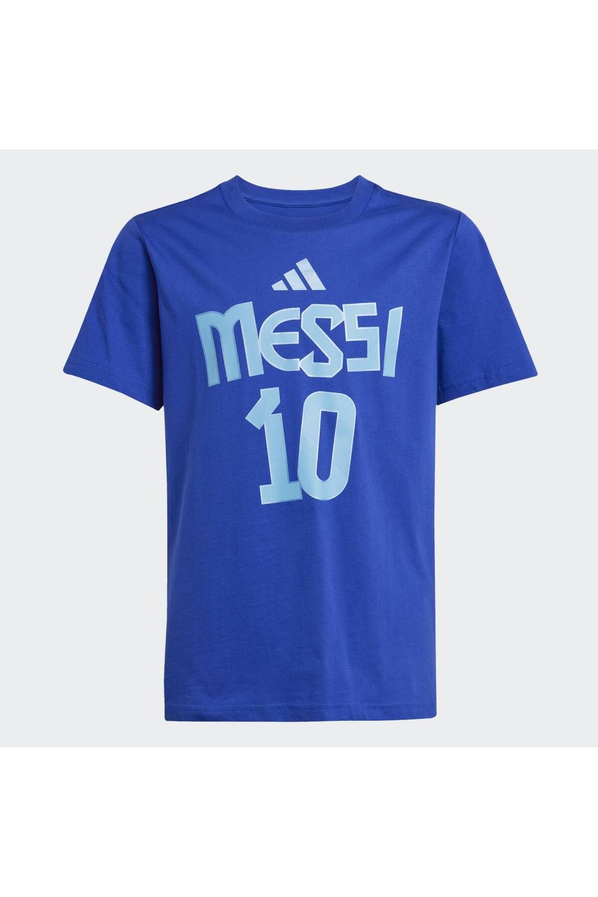 Messi Name and Number Graphic Tee Kids - 6