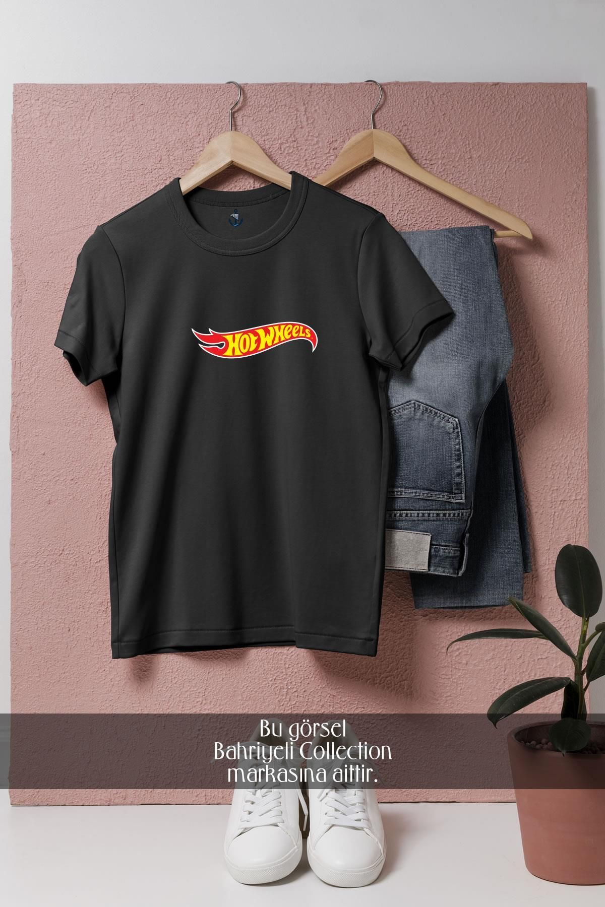 Bahriyeli Collection Oversize Hot Wheel s Logo Toy Tasarımlı Unisex T-Shirt