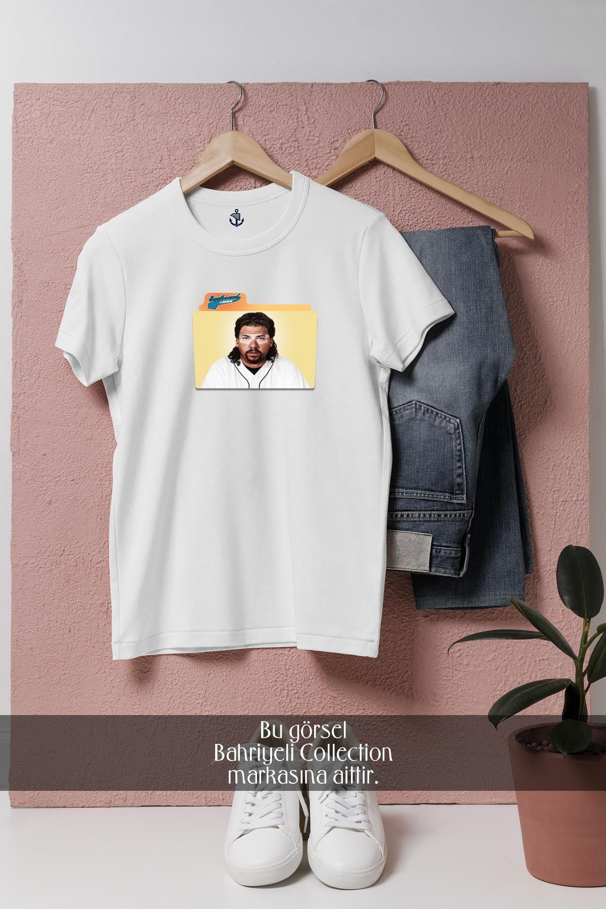 Bahriyeli Collection Oversize Danny Mcbride Eastbound & Down Tasarımlı Unisex T-Shirt