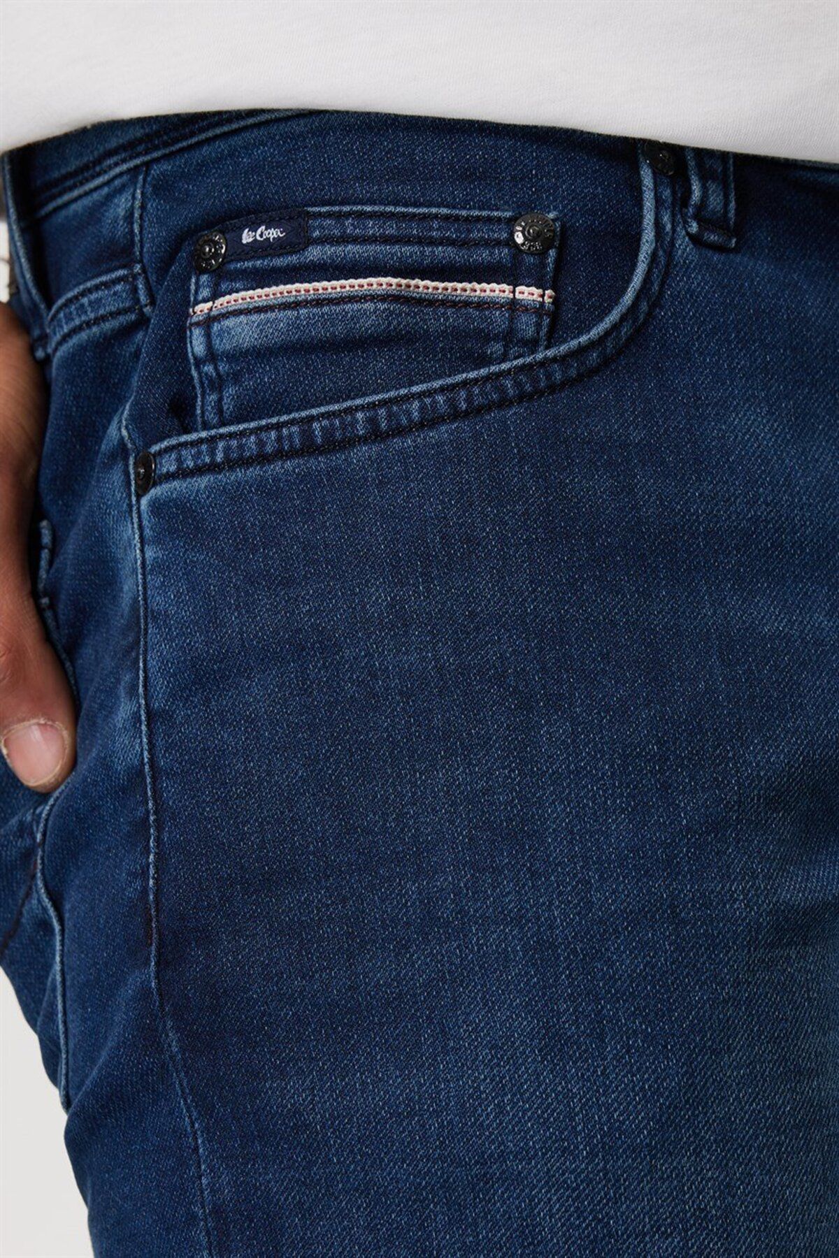 شلوار جین آبی مردانه جگر Judas Blue Od Lee Cooper
