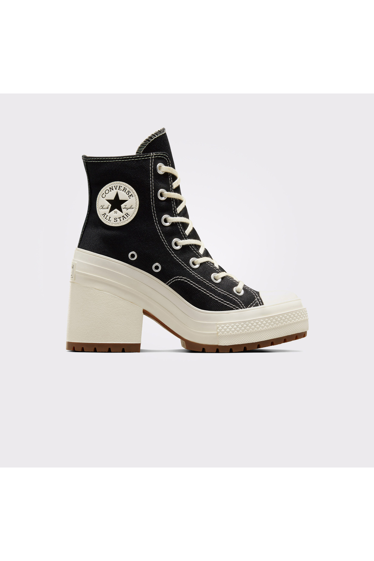 Converse  Chuck 70 De Luxe Heel Unisex Siyah/Krem Sneaker