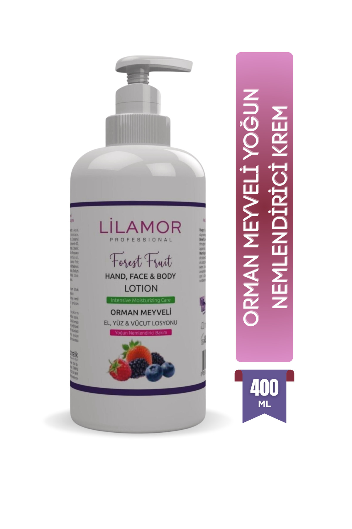 El Yüz Ve Vücut Losyonu Orman Meyveli 400 ml — bodylotion — تصویر 3 از 3
