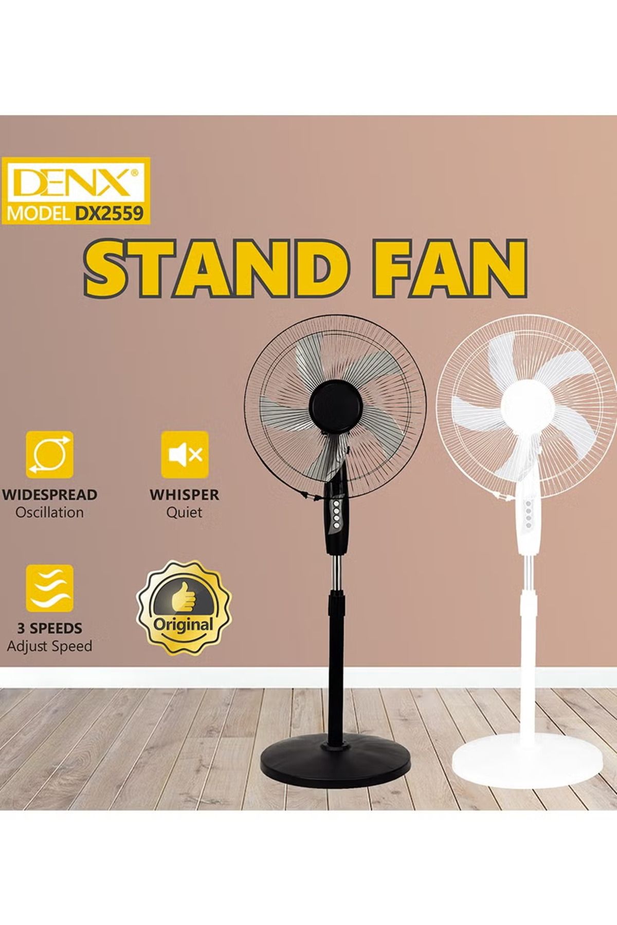 Denx-مروحة قاعدة ذات وظيفة تذبذبية 2