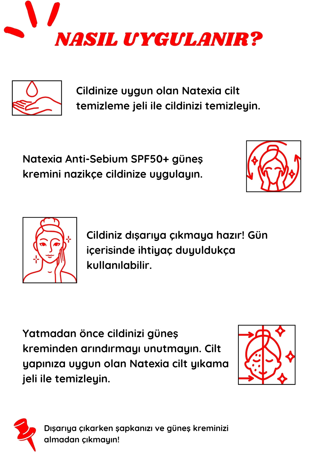 Karma, Yağlı ve Akne Eğimli Ciltlere Sivilce Karşıtı Anti-Sebium Güneş Koruyucu SPF50+ Losyon 100 ml — NATEX0005 — تصویر 5 از 6