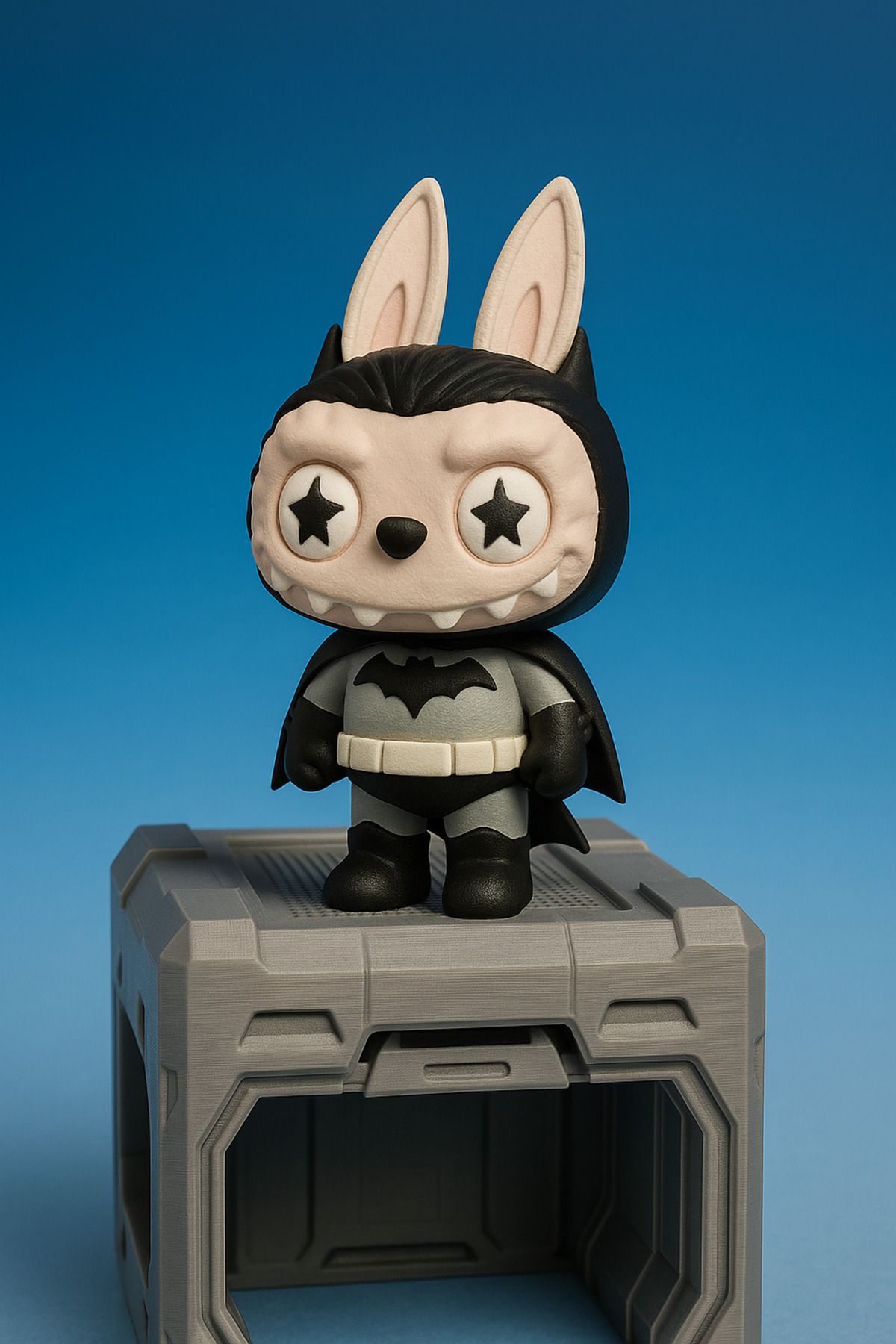 Elhara Design Batman Labubu Figür