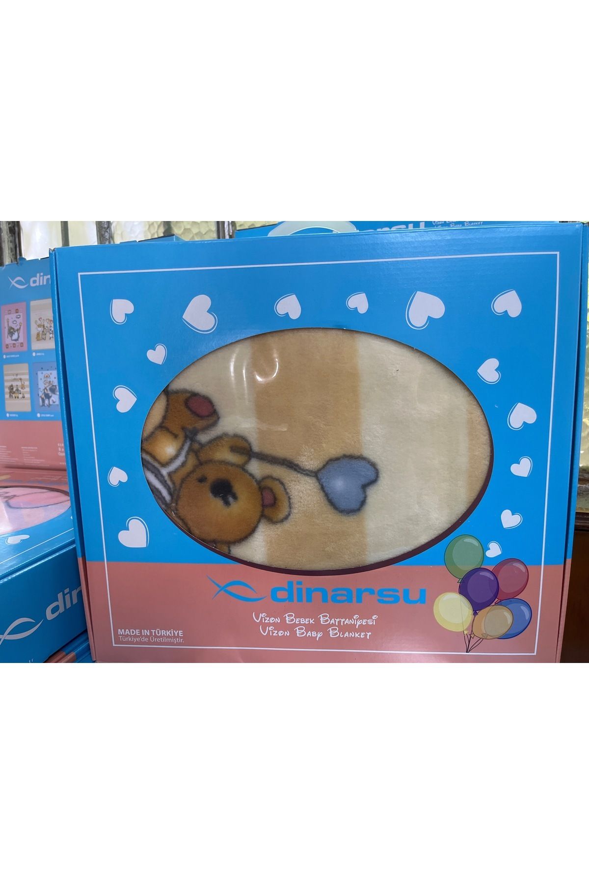 Dinarsu Bebek Battaniyesi Vizon