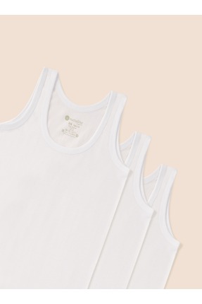 natuline Erkek Çocuk Organik Pamuk Penye 6'lı Paket Atlet