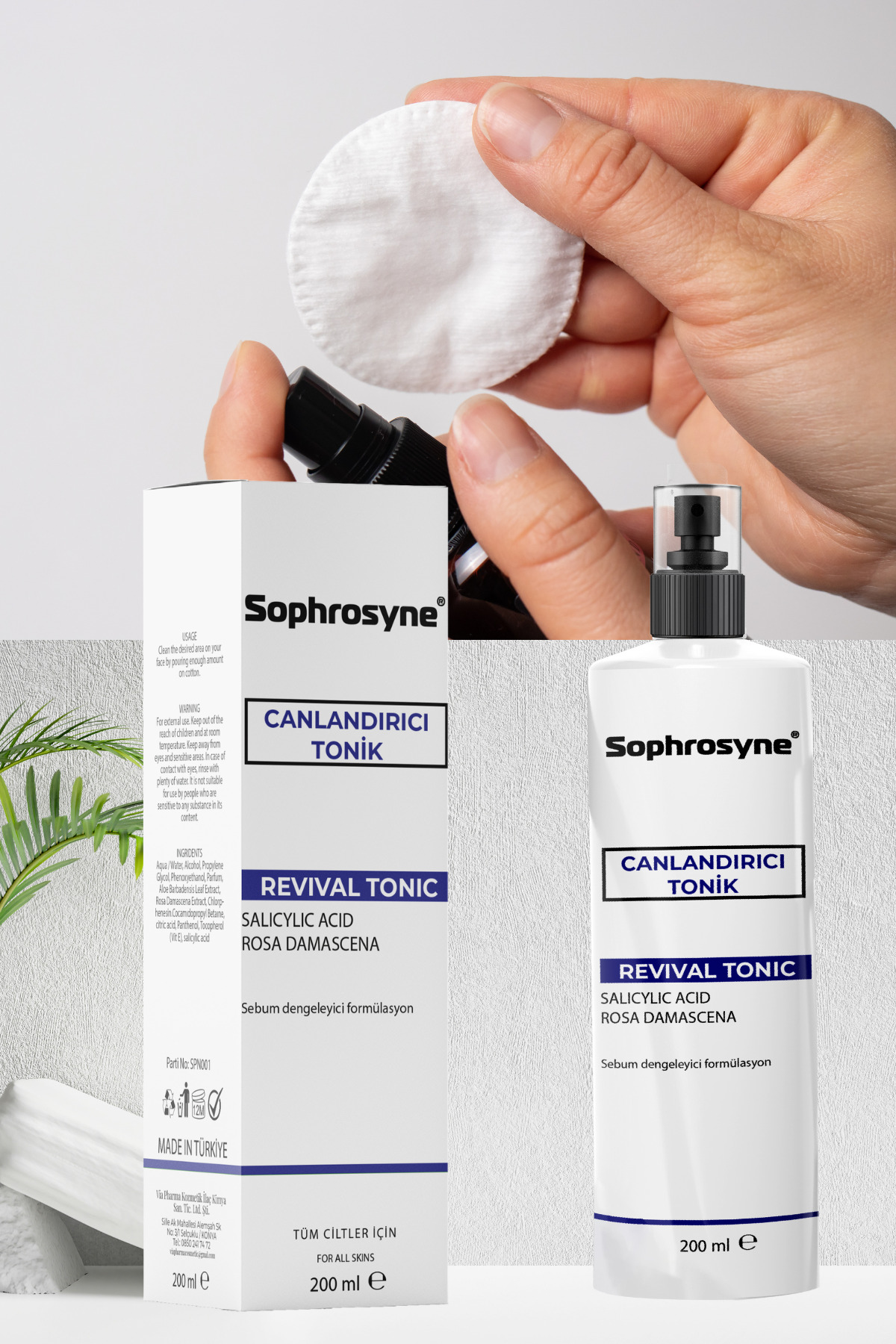 Sivilce, Siyah Nokta Ve Gözenek Karşıtı Arındırıcı Salisilik Asit Tonik 200 Ml — sop04 — تصویر 2 از 5