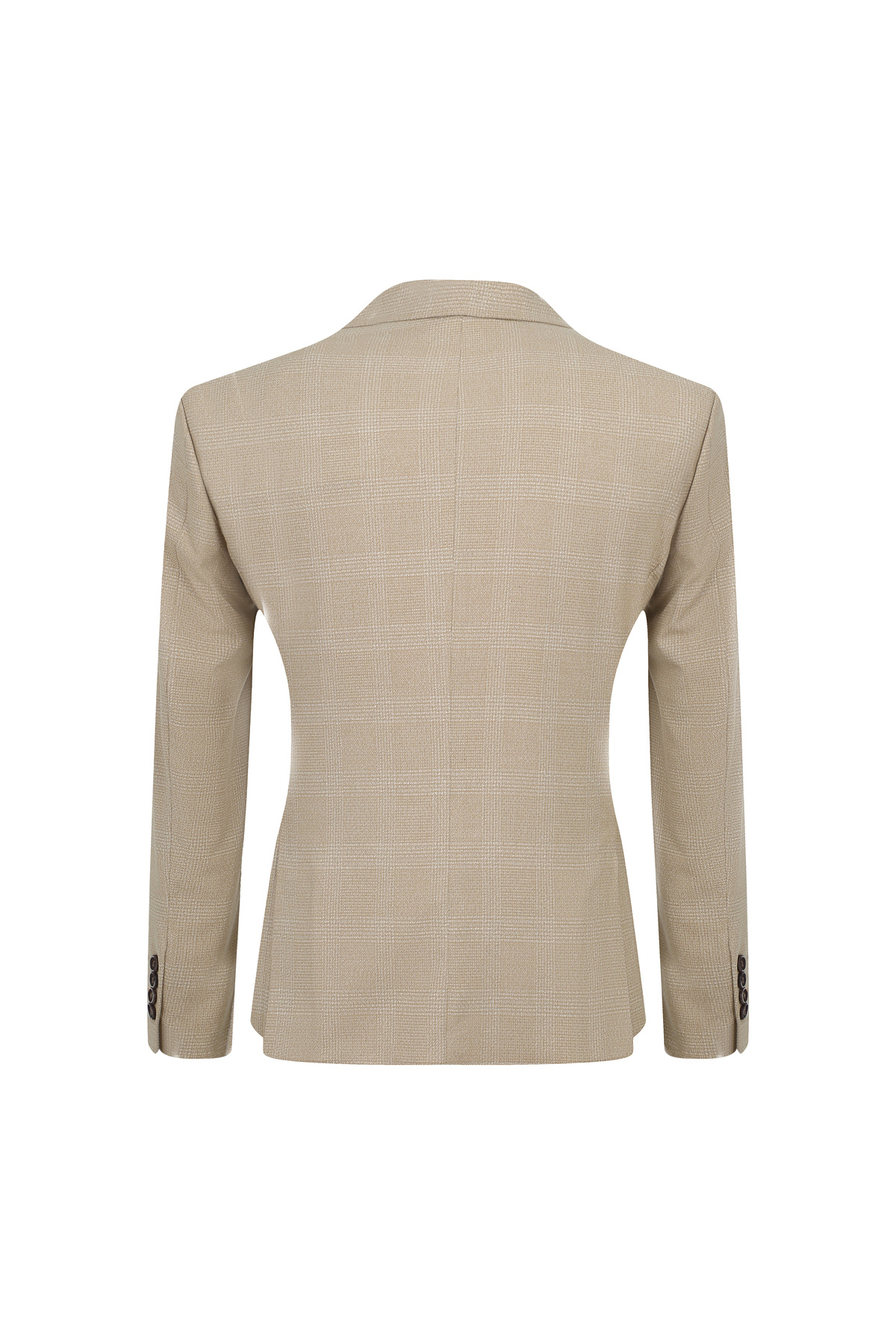 ACTUAL  Blazer Slim Fit Blazer Tek Ceket 7149-1 Bej R3 - Görsel 7