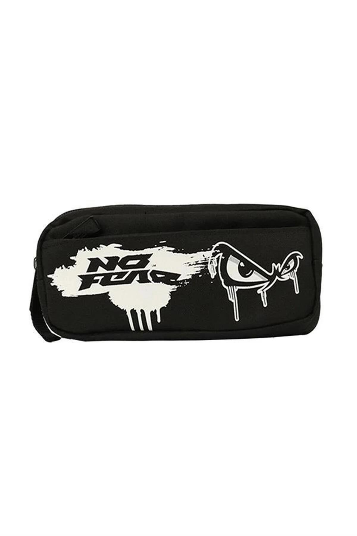 No Fear-Compartment Pen Bag with Pockets 03551-Standard Std 1
