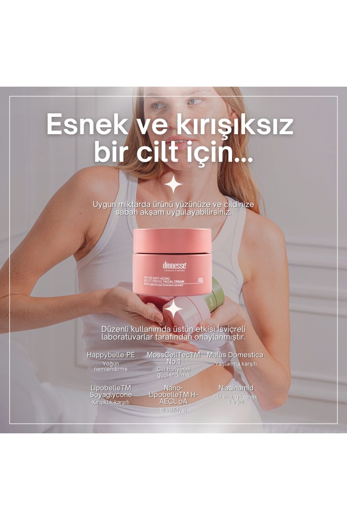 dionesse-Moisturizing Spf 30 Day Cream 50 ml - Intensely Moisturizing and Skin Supporting Sunscreen 7