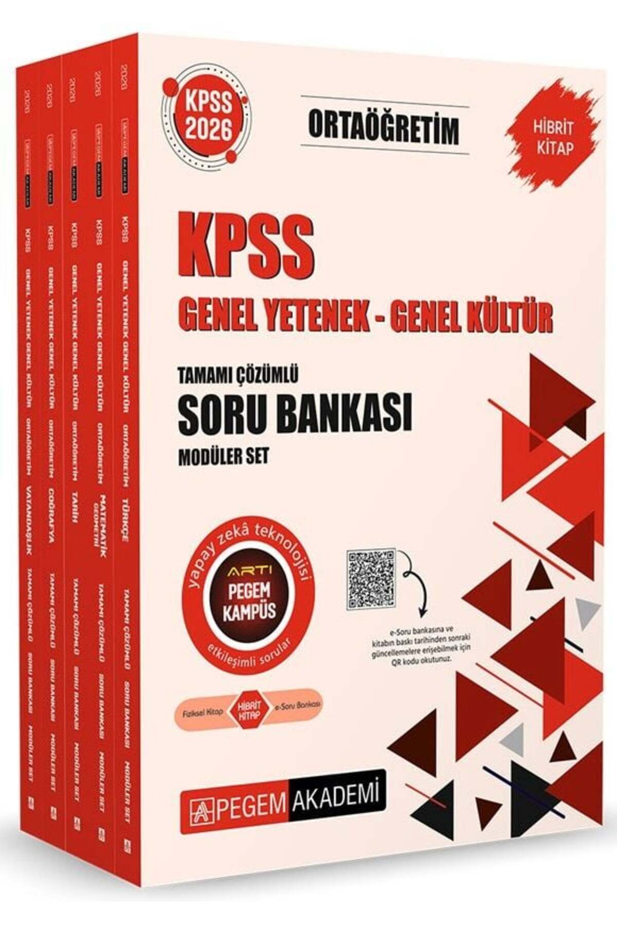 Pegem Akademi Yayıncılık Pegem 2026 KPSS Lise Ortaöğretim Soru