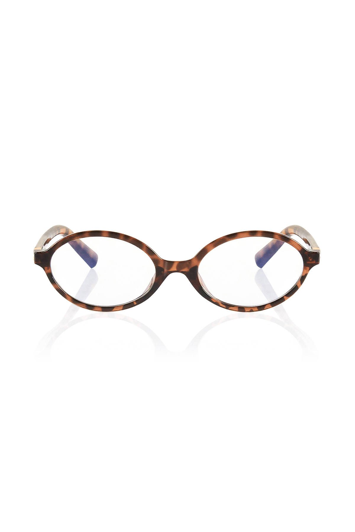 CLAES Miu Leopard Unisex Mavi Işık Koruyucu Gözlük görsel 2