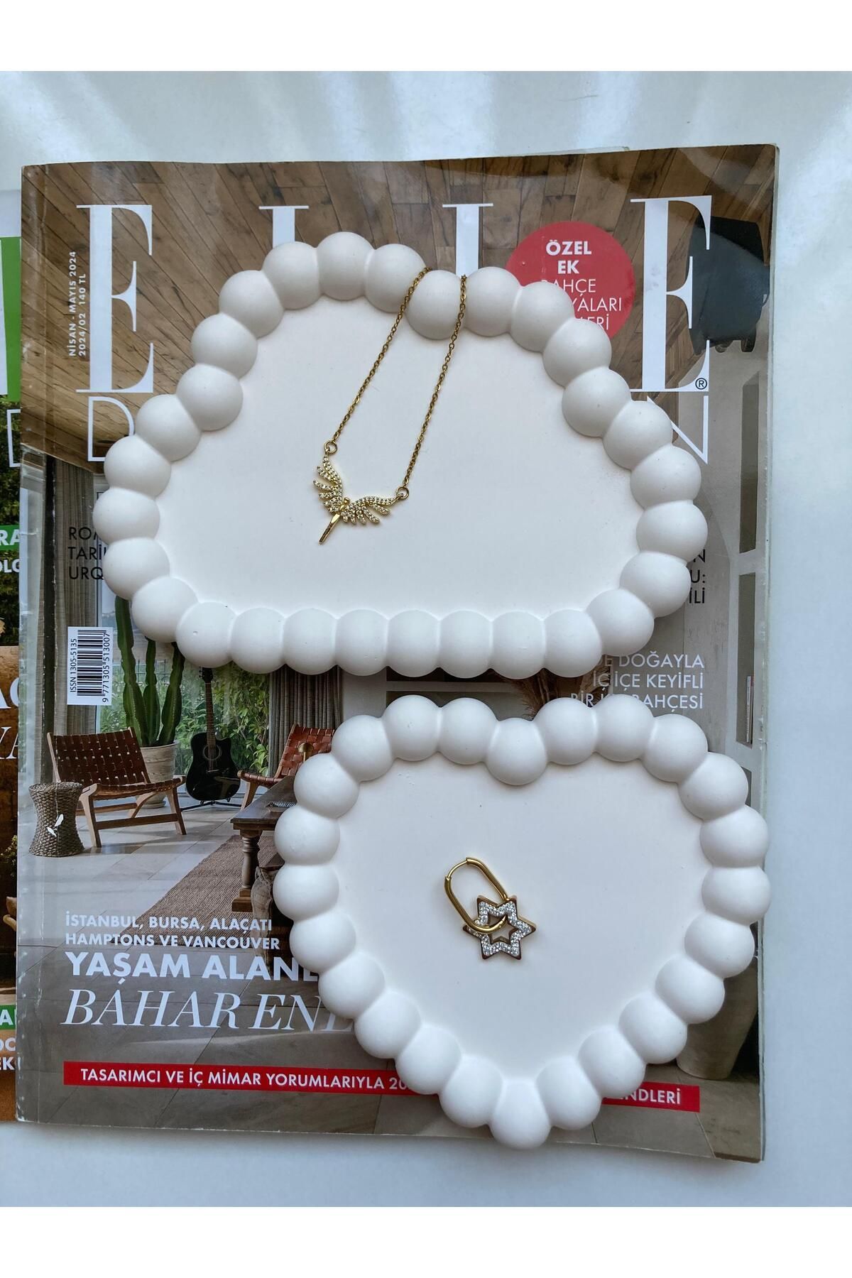 Elan Design Kalp & Bulut Şekilli Bubble İkili Set